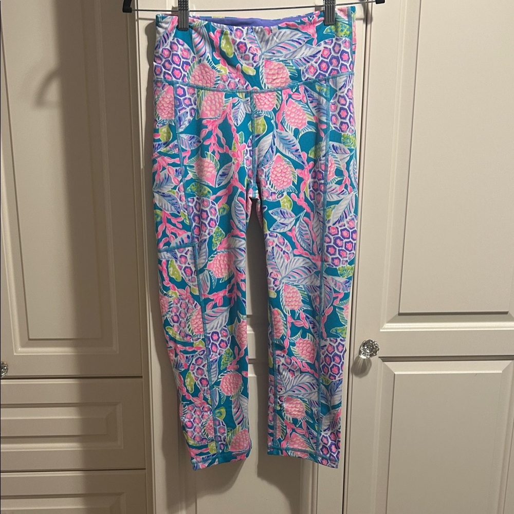 Lilly Pulitzer Weekender Colorful Leggings size medium